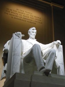 Abraham Lincoln--the embodiment of action, equality, and justice. 